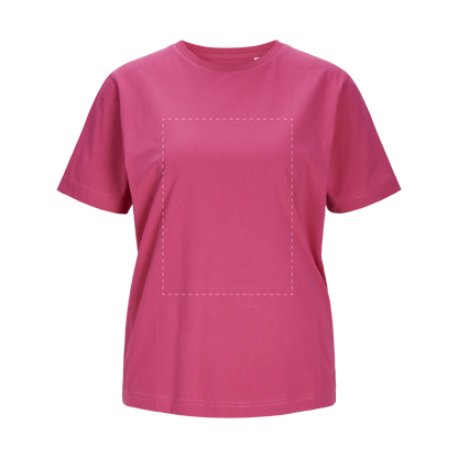 Jack & Jones Dames T-shirt - Fuchsia