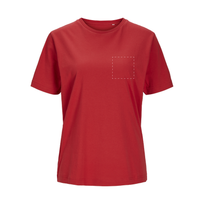 Jack & Jones Dames T-shirt – Rood