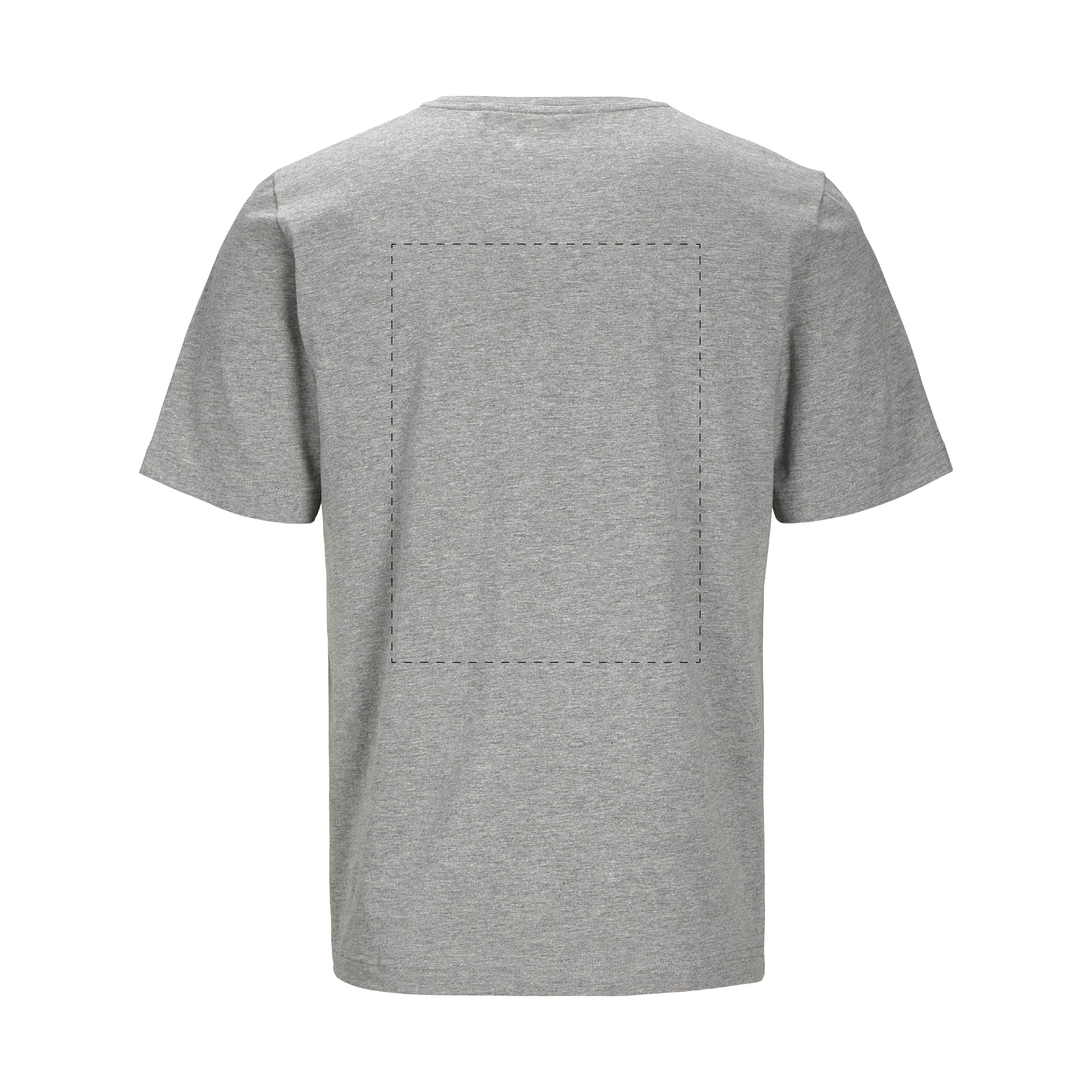 Jack & Jones Oversized Unisex T-shirt - Licht grijs mel