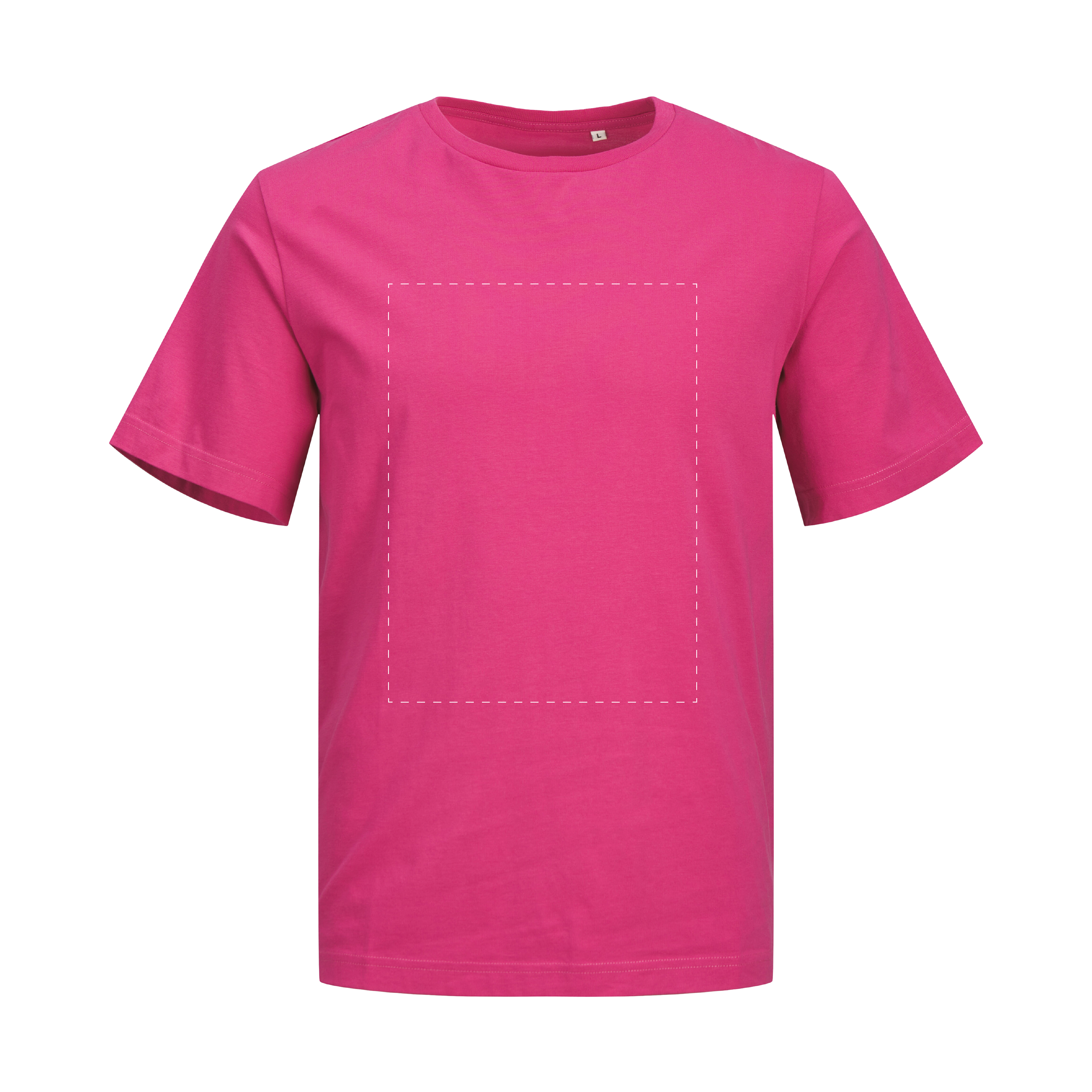 Jack & Jones Oversized Unisex T-shirt - Fuchsia