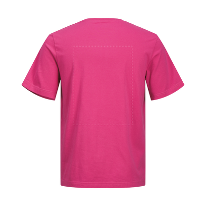 Jack & Jones Oversized Unisex T-shirt - Fuchsia