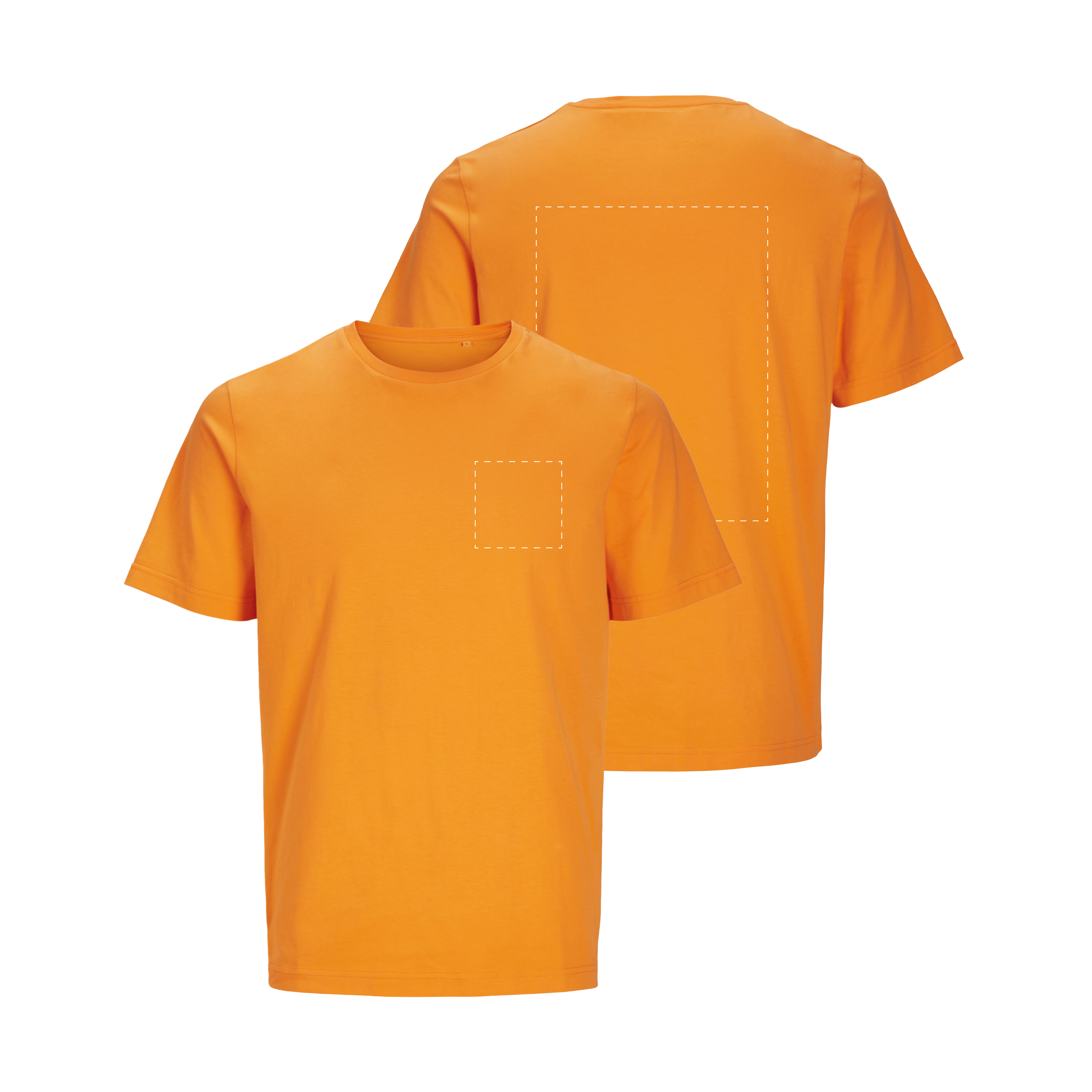 Jack & Jones Oversized Unisex T-shirt - Oranje