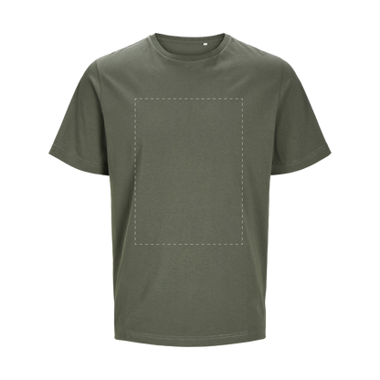 Jack & Jones Oversized Unisex T-shirt - Beetle Groen