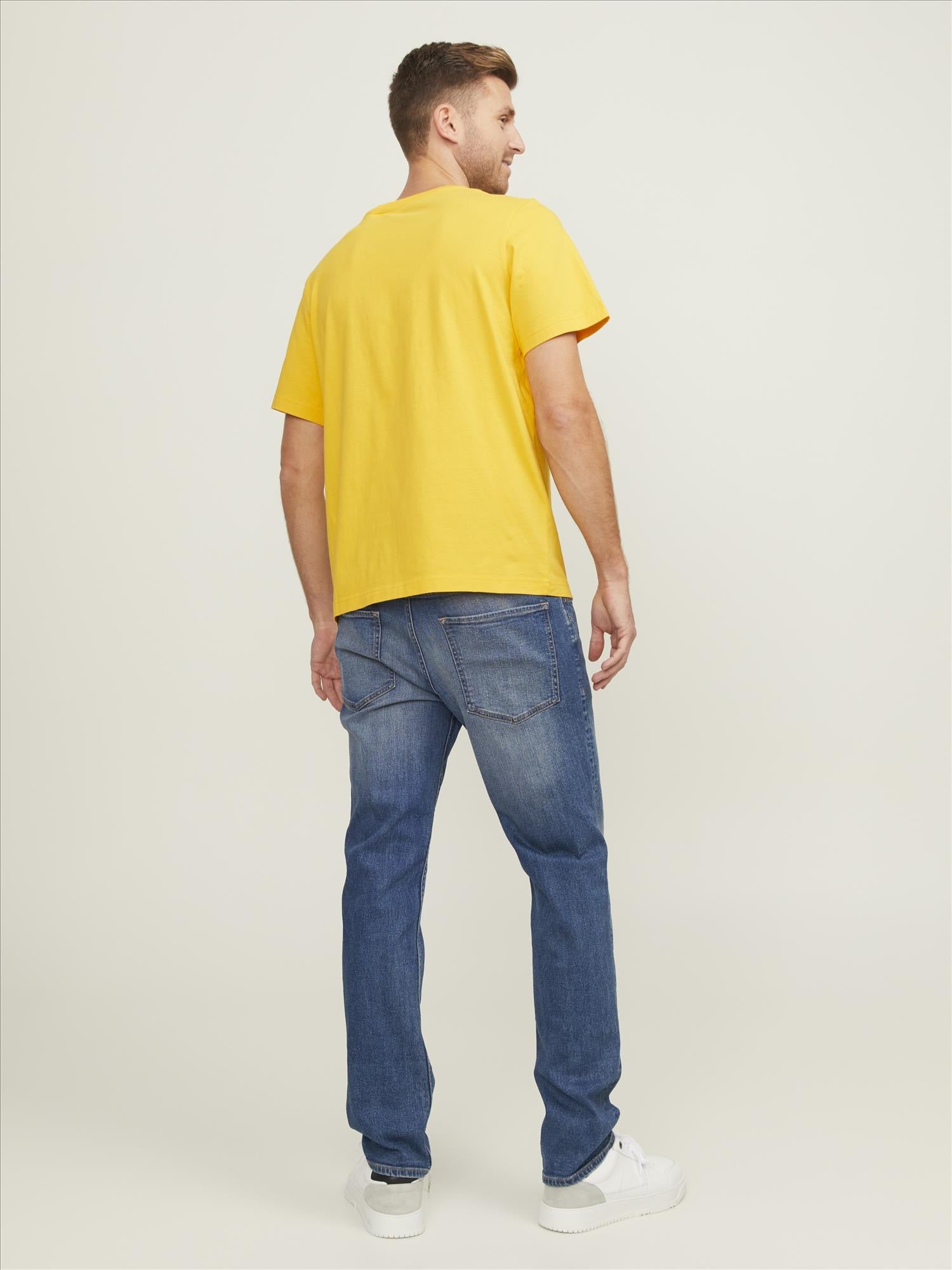 Jack & Jones Oversized Unisex T-shirt - Geel