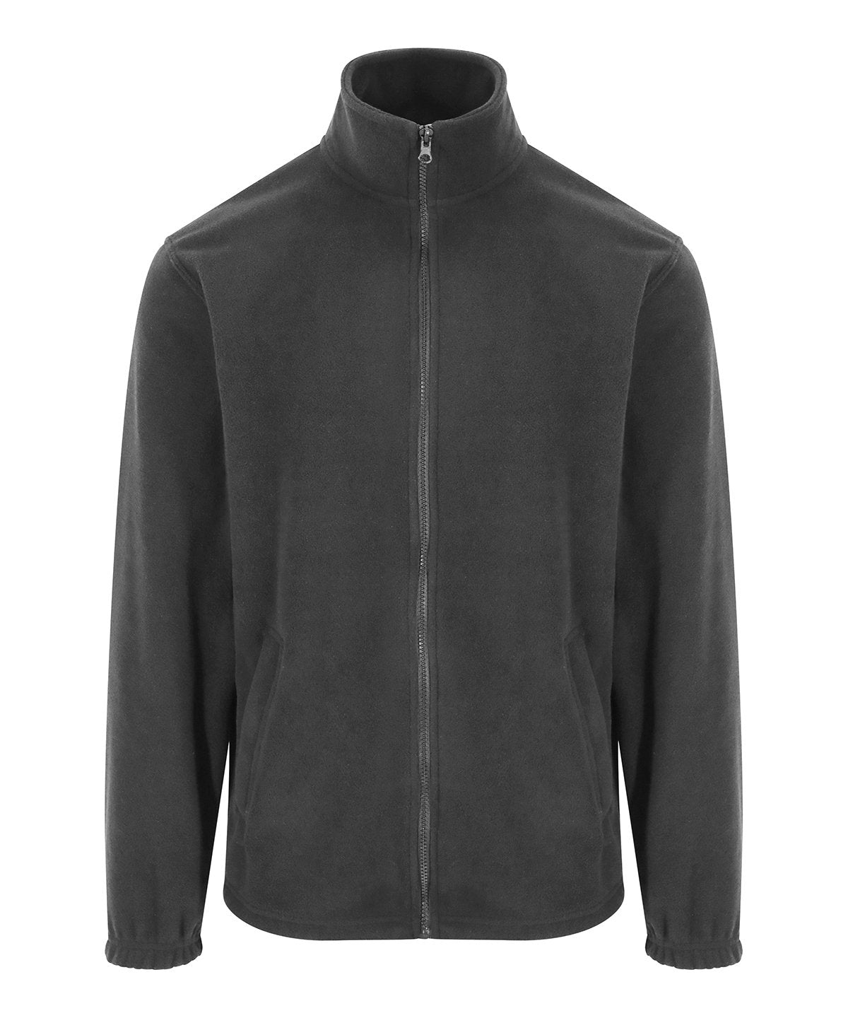 Professionele Fleece Jas voor Bedrukking - Charcoal