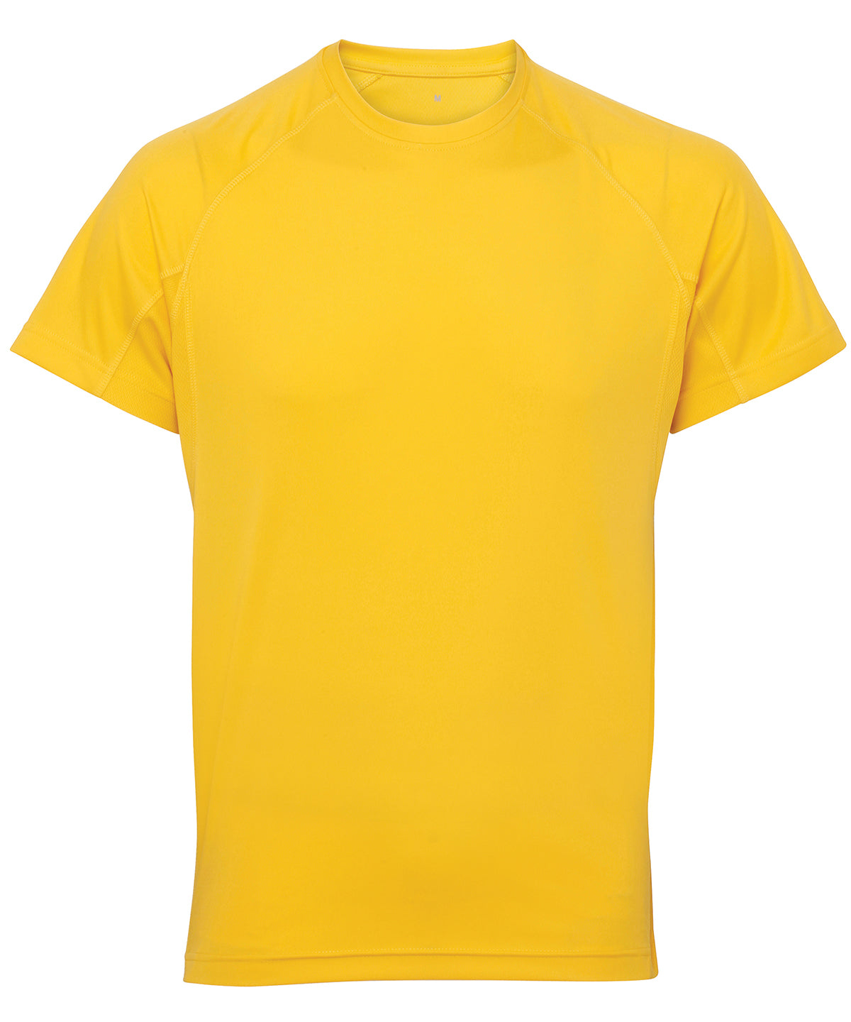 Slim-fit Tech T-shirt – Geel